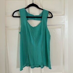 Teal lululemon tank